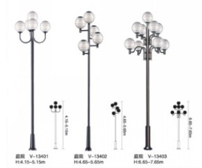 欧式风格庭院灯 庭院草坪灯 户外壁灯 LED灯具 景观灯 中华灯批发销售